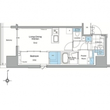ルフォンプログレ赤羽マークスの間取り図