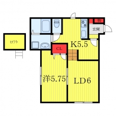 bell brunの間取り図