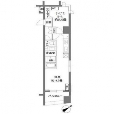 カスタリア新御茶ノ水の間取り図
