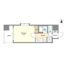 アクシーズタワー川口栄町Ⅰの間取り図