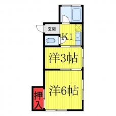敬和ハウスの間取り図