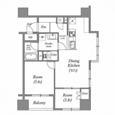 レジデンス南大塚スクエアの間取り図