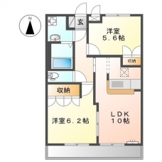 Ｐｒｉｎｔｅｍｐｓ・豊の間取り図
