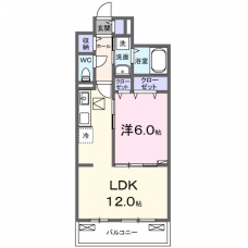 パルクヴィラⅡの間取り図