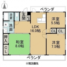 フロンティア文蔵の間取り図