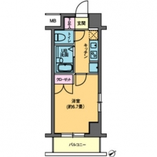 カスタリア要町の間取り図