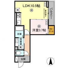 レクシア東尾久の間取り図