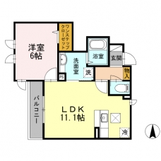 メゾン・サンセリテの間取り図