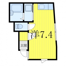メイリリー鳩ヶ谷の間取り図