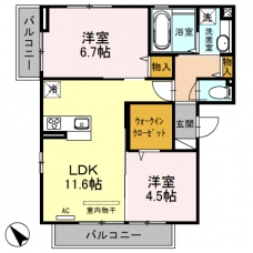 Luxeの間取り図