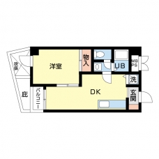 パルクレール日之出の間取り図