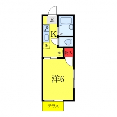 ファミーユ酒井の間取り図