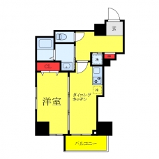 プレセダン板橋本町の間取り図