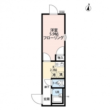 アムール南千住の間取り図