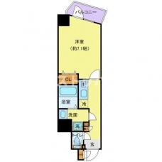 プレール・ドゥーク西新井Ⅱの間取り図
