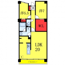 シスナブ池袋本町の間取り図