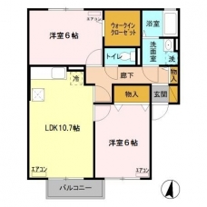 グリーンコート 弐番館の間取り図