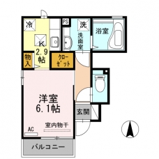 カーサ・ペリドットの間取り図