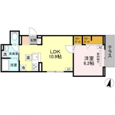 セレスティア上十条の間取り図