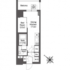 ＯＲＳＵＳ赤羽イーストの間取り図