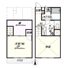 ラモーヌ目白の間取り図