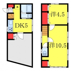 Shello Base 北浦和の間取り図