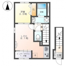 ベスティードの間取り図