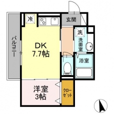 アンジュール高島平Ⅰの間取り図