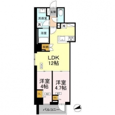 ロイジェント南池袋の間取り図