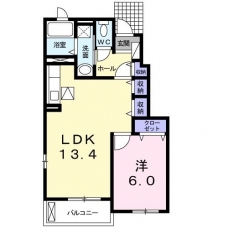 サンリット　ヴィレッジ　Ⅰの間取り図