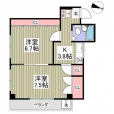 小茂根ビルの間取り図
