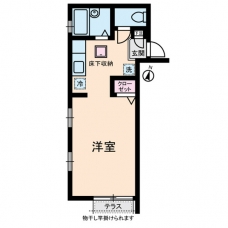 ちきゅうハウスの間取り図