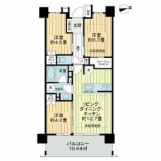 ザ・ライオンズ西川口の間取り図