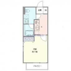 クレヴィスタ成増Ⅱの間取り図