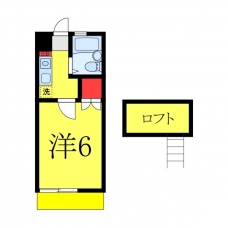 コーポサントーレアの間取り図