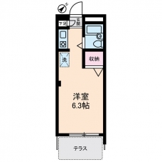 ｃａｓａ　ｄｅ　ｒｏｓａの間取り図