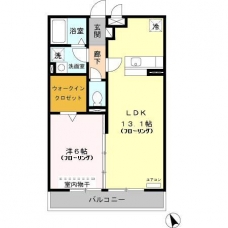 メゾンアリアの間取り図
