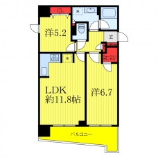 ライオンズステージ板橋の間取り図