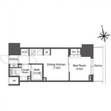 コンフォリア東上野の間取り図