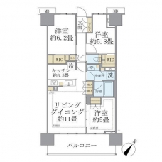 Ｂｒｉｌｌｉａ南浦和 の間取り図