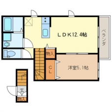 Brownies　Chuoの間取り図