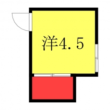 大和荘本館の間取り図