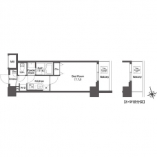 グランカーサ板橋ＥＡＳＴの間取り図