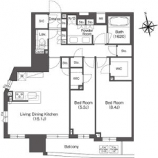 コンフォリア東上野の間取り図
