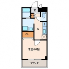 カーサ岩淵の間取り図