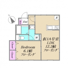 ＯＬＩ　ＯＬＩ　仮）の間取り図