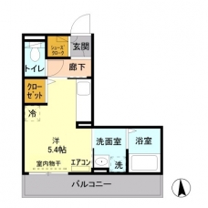 マナーハウスTの間取り図