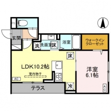 オルテンシア別所の間取り図