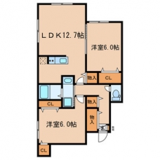 アザレ東武練馬の間取り図