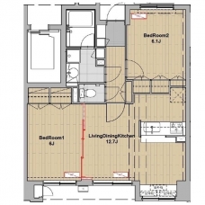 ＬａＳａｎｔｅ浦和常盤公園の間取り図